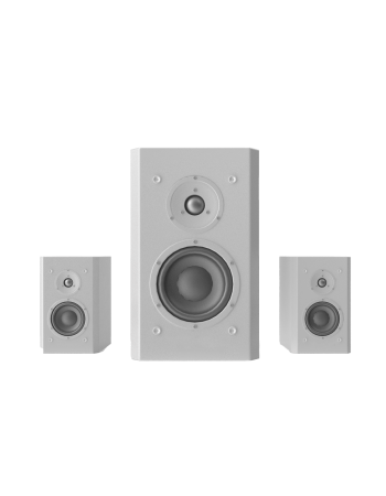 White Computer Speakers