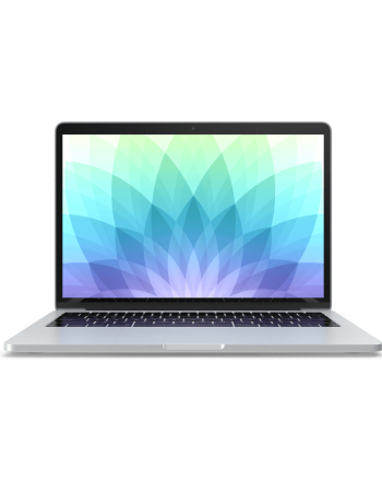 Premium Laptop Demo Mock-up - Silver