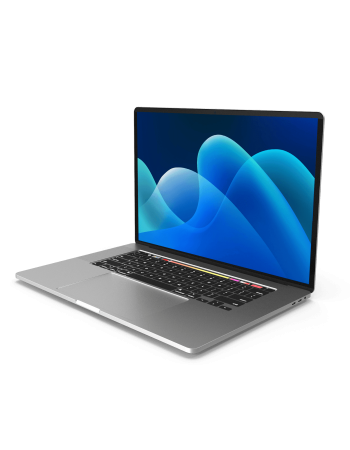 Premium Laptop with Touch Bar Mock-up